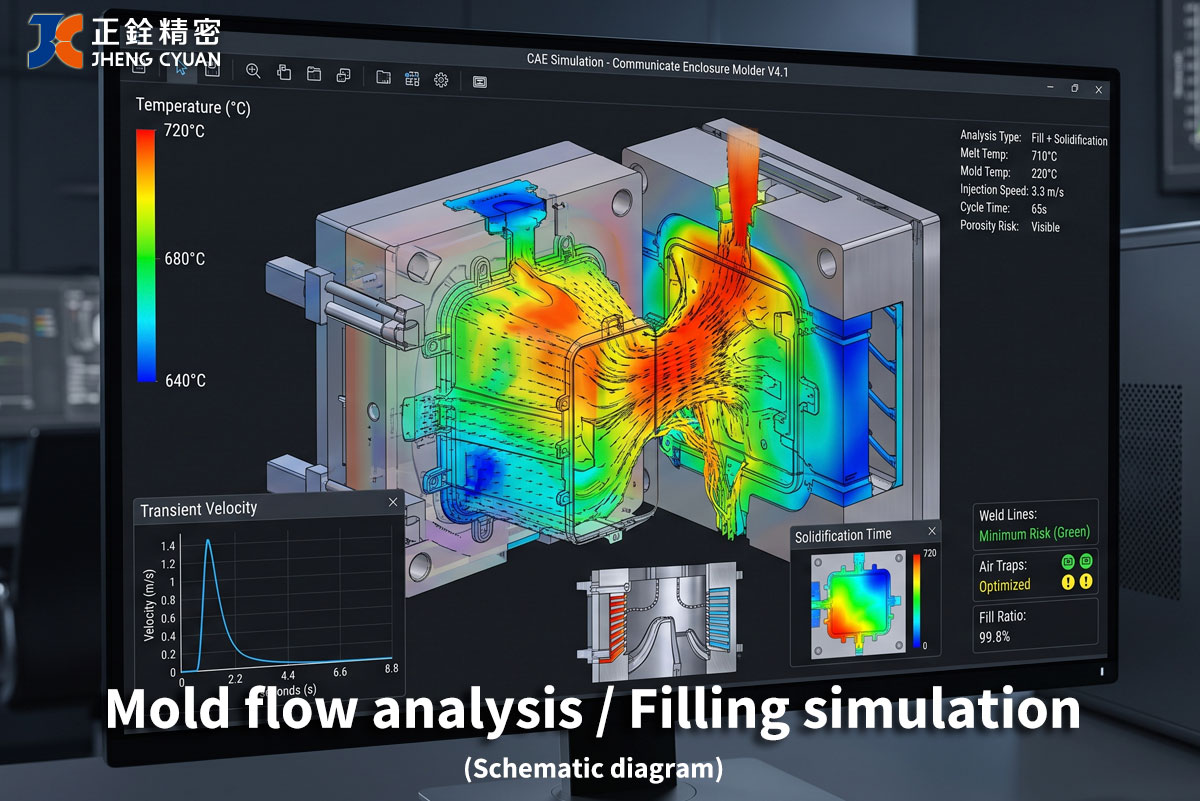 Mold Flow Analysis of Aluminum Die Casting Molds (MFA)-Category: What is Die Casting?